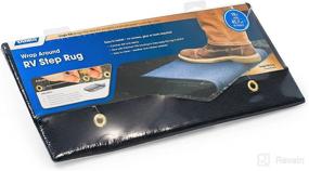 img 3 attached to 🔷 Camco 42905 Premium RV Step Rug - Blue (100% Polyester, 17.5" x 18")