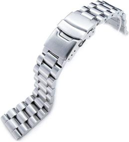 img 4 attached to 22Mm Metal Bracelet Stainless Straight