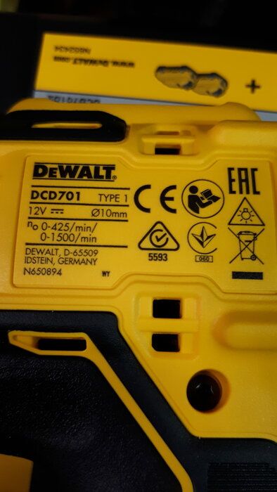 img 1 attached to Cordless DEWALT DCD701F2 Xtreme Brushless Drill review by Stanislaw Buzala ᠌