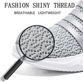 img 2 attached to CGELETS Walking Support Sneakers Lightweight Women's Shoes : Athletic