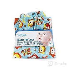 img 4 attached to Bumkins Diaper Pail Liner Owls