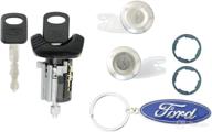 🔑 ford ignition & door lock cylinders with keys for 1992-1995 f150, f250 pick up логотип