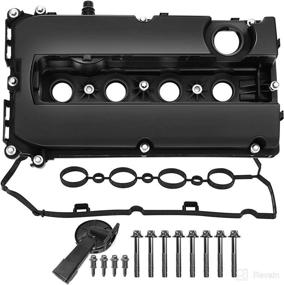 img 4 attached to High-Quality A-Premium Engine Valve Cover Kit with Gasket for Chevy Cruze, Sonic, Trax, and Aveo Models (2010-2020) - Replace # 55558673 55564395