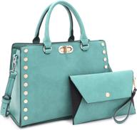 designer handbags satchel shoulder matching women's handbags & wallets ~ totes logo