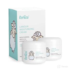 img 4 attached to 🍼 FORLISA BABY Lanolin Nipple Cream: Organic Nipple Butter Balm for Breastfeeding Moms, Relieve Pain, Seasonal Allergies, Dry Skin, Eczema, Used by Nursing & Pumping Moms