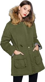 img 3 attached to Freeprance Winter Jacket Lining FSY2_My_0002_XBK_S Women's Clothing via Coats, Jackets & Vests