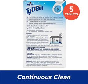 img 1 attached to Ty D Bol Tablets Deodorizer Smelling Bathroom Cleaning Supplies : Household Cleaners