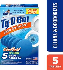 img 3 attached to Ty D Bol Tablets Deodorizer Smelling Bathroom Cleaning Supplies : Household Cleaners