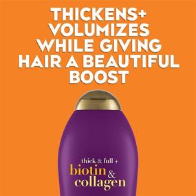 img 1 attached to 💆 Biotin Collagen OGX Shampoo Conditioner Hair Care