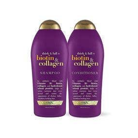 img 4 attached to 💆 Biotin Collagen OGX Shampoo Conditioner Hair Care