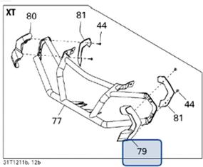 img 2 attached to Can Am Outlander Rear Bumper 705004409