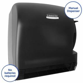 img 2 attached to Kimberly-Clark Professional Levermatic Roll Paper Towel Dispenser 09765 Smoke Black Manual