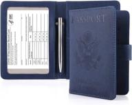 kgx travel passport vaccine holder travel accessories : passport covers logo