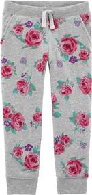 img 1 attached to 👧 Cosmos Girls' Clothing: Active Girls Toddler Fleece Pants