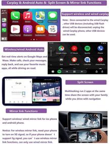 img 1 attached to 📱 High-performance Android 11 Car Stereo with 10.25" Touch Screen for Mercedes Benz GLK Class X204 GLK250 GLK300 GLK350 2009-2015 Year - Wireless Carplay, Android Auto, Mirrorlink Supported