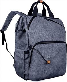 img 2 attached to 🎒 Hap Tim Laptop Backpack 7651-BG: The Perfect Travel and Work Backpack for Women