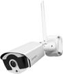 jooan 3mp wifi wireless bullet security camera system with audio extension for kit logo
