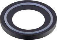 stylish and durable matte black mounting ring for bathroom vessel sink - bestill solid brass logo