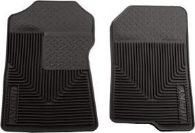 img 4 attached to Husky Liners Heavy Duty Front Floor Mats 🚗 in Black for 1997-2004 Ford F150 SuperCab/Standard (2 Pieces)