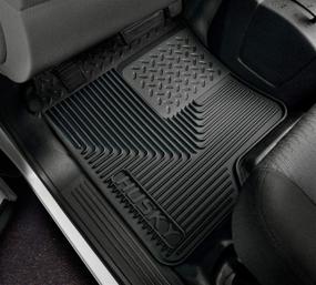 img 3 attached to Husky Liners Heavy Duty Front Floor Mats 🚗 in Black for 1997-2004 Ford F150 SuperCab/Standard (2 Pieces)