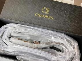img 6 attached to 2 пакета мужских эластичных ремней от CHAOREN - 1 3/8 ", эластичный дизайн с плотной производительностью, идеально подходящий для брюк для гольфа - включает коробку с подарочным набором