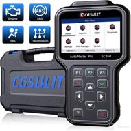 🚗 cgsulit obd2 scanner sc850 - abs srs/airbag transmission diagnostic scan tool for car check engine light, full obdii code reader with autovin live data & lifetime free updates logo