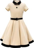 👗 blackbutterfly vintage clarity champagne girls' clothing dresses logo