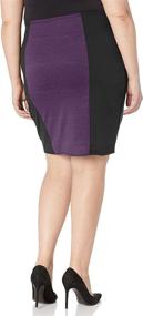 img 1 attached to 👗 Plus Size Colorblock Women's Clothing by Star Vixen for a Slimming Look at Skirts