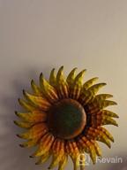 img 1 attached to Elevate Your Walls With EASICUTI'S Sunflower Metal Flowers: Stunning Decorations For Indoor And Outdoor Spaces! review by Wilbert Luoma