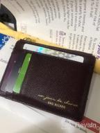 img 1 attached to 💼 Streamlined Wallet [Credit Holder + Keychain]: Essential Men's Accessories for Cards, Cash & Key Organization review by Brent Cole