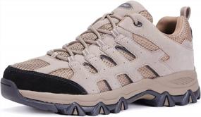 img 4 attached to TFO Нескользящая походная обувь Мужские непромокаемые дышащие легкие кроссовки для походов на открытом воздухе
