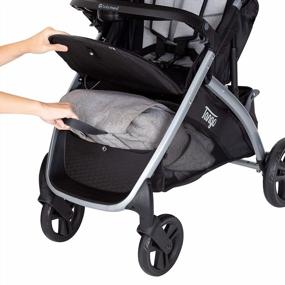 img 3 attached to Experience Smooth And Secure Strolling With Baby Trend Tango Stroller
