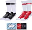 poker, music, science, and taco: the perfect combination in happypop men's socks logo