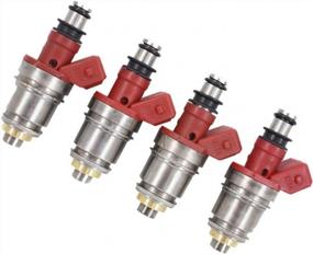 img 2 attached to 4X 16600-86G00 Fuel Injectors For Nissan Pickup 2.4L 1995/D21 1990-1994 2.4L