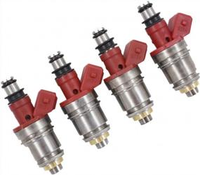 img 3 attached to 4X 16600-86G00 Fuel Injectors For Nissan Pickup 2.4L 1995/D21 1990-1994 2.4L