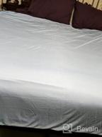 img 1 attached to Stay Cool & Sleep Better With LUXEAR Double-Sided Cooling Blanket For Night Sweats & Hot Sleepers - Lightweight, Breathable & Machine Washable review by Micheal Looney
