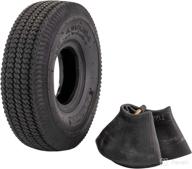 🔧 marathon 4.10/3.50-4" air filled hand truck tire and inner tube- ideal for all-purpose utility applications logo
