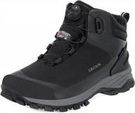 stay warm and comfortable on outdoor adventures: grition women's waterproof hiking boots logo