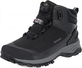 img 4 attached to Stay Warm And Comfortable On Outdoor Adventures: GRITION Women'S Waterproof Hiking Boots