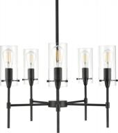 linea di liara effimero 5-light black chandeliers for dining room farmhouse dining room light fixture over table modern kitchen chandelier pendant light fixtures, ul listed logo