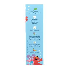 img 1 attached to Orajel Elmo Fluoride Free Training Toothpaste: Gentle Oral Care for Kids