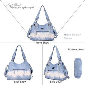 img 2 attached to 👜 Angel Barcelo Stylish Handbags & Wallets for Women's Fashion at Hobo Bags