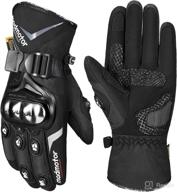 🧤 waterproof winter motorcycle gloves by ilm - touchscreen warm glove for men and women, ideal for atv, utv, snowmobile, skiing, and cycling logo