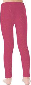 img 2 attached to 🦋 V GRIN Leggings Red，White Butterfly Girls' Clothing - Comfortable and Stylish Leggings for Girls