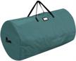 efficiently store your christmas tree with propik's 7-9 ft tall storage bag - durable 600d oxford material with sleek zipper for holiday xmas storage - 52” x 30” x 30” artificial tree case (green) logo