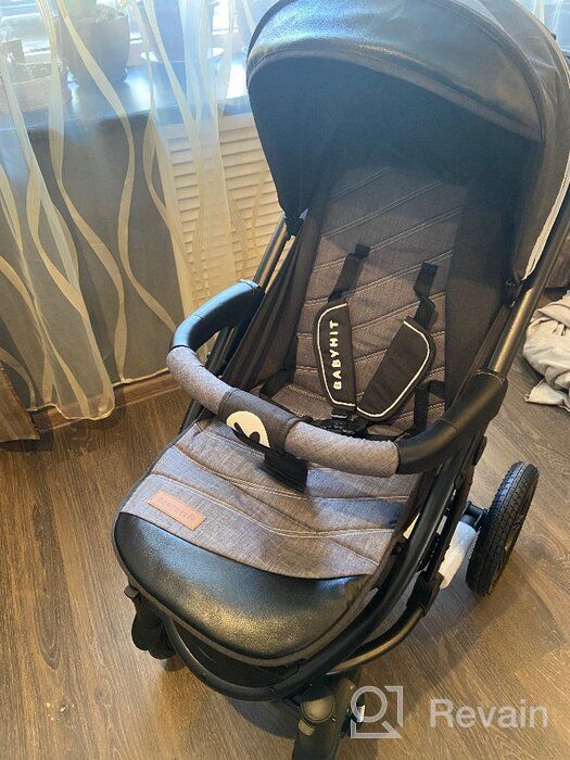 img 1 attached to Stroller Babyhit Tribute, black review by Anastazja Staniszews ᠌