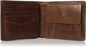 img 1 attached to Fossil Mens Bifold Wallet Black Men's Accessories ~ Wallets, Card Cases & Money Organizers