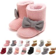 👶 myleleya newborn cartoon booties: cute boys' slippers that double as boots логотип