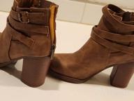 img 1 attached to Stylish And Comfortable TOETOS Women'S Chicago Chunky Heel Ankle Booties: Perfect For Any Outfit review by Luis Penczak