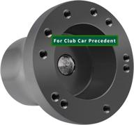 clubrally golf cart steering wheel adapter for club car precedent-black logo